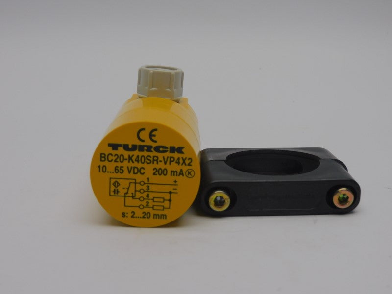 TURCK BC20-K40SR-VP4X2 W/PG9 2510000 10-65VDC NSNP