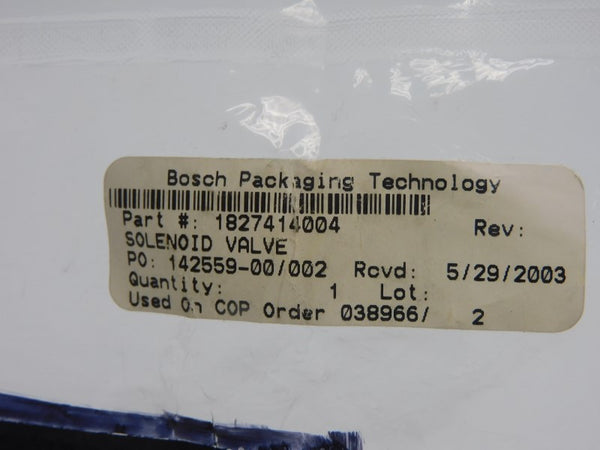 BOSCH 1827414004 24V NSMP