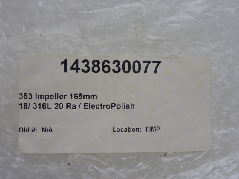 IMPELLER 1438630077 165MM NSNP