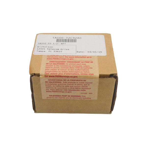 NICHOLSON TA500-T2C92A0 TA502-F0 1/2' NSFS