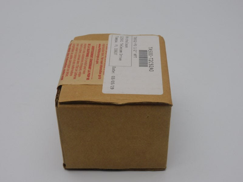 NICHOLSON TA500-T2C92A0 TA502-F0 1/2' NSFS