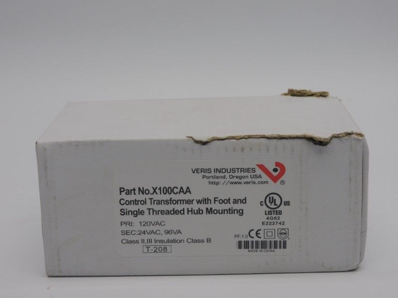 VERIS INDUSTRIES X100CAA 120VAC NSMP