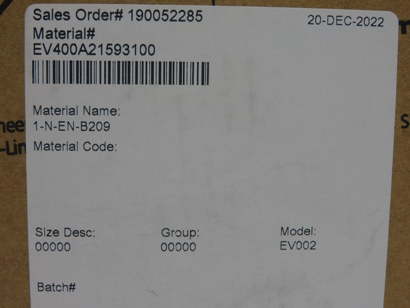ITT 1-N-EN-B209 EV002 NSFS