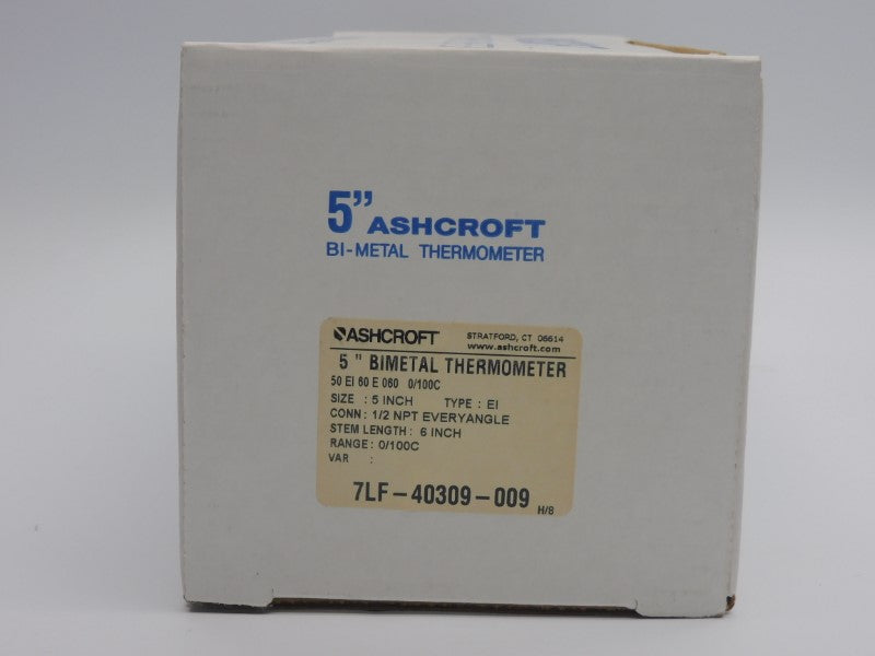 ASHCROFT 50EI60E060 0/100'C 5" NSMP