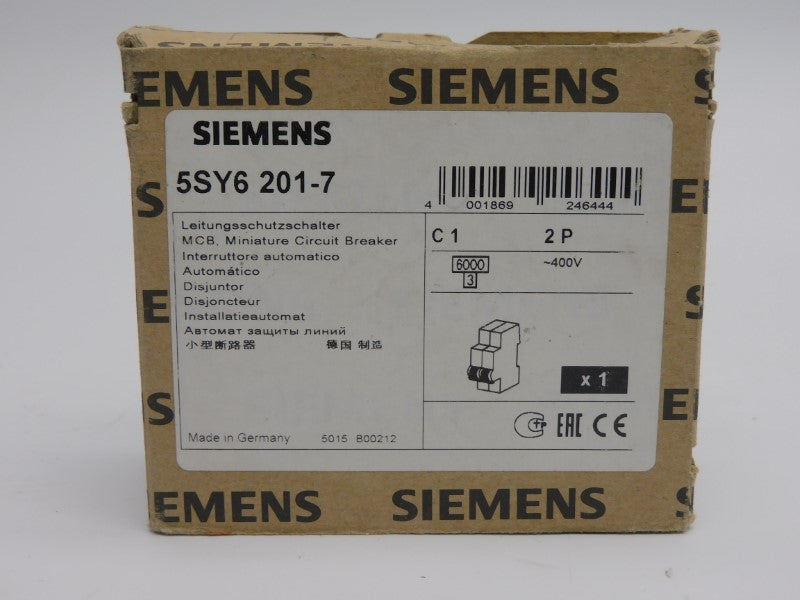 SIEMENS 5SY6201-7 400V 1A NSMP