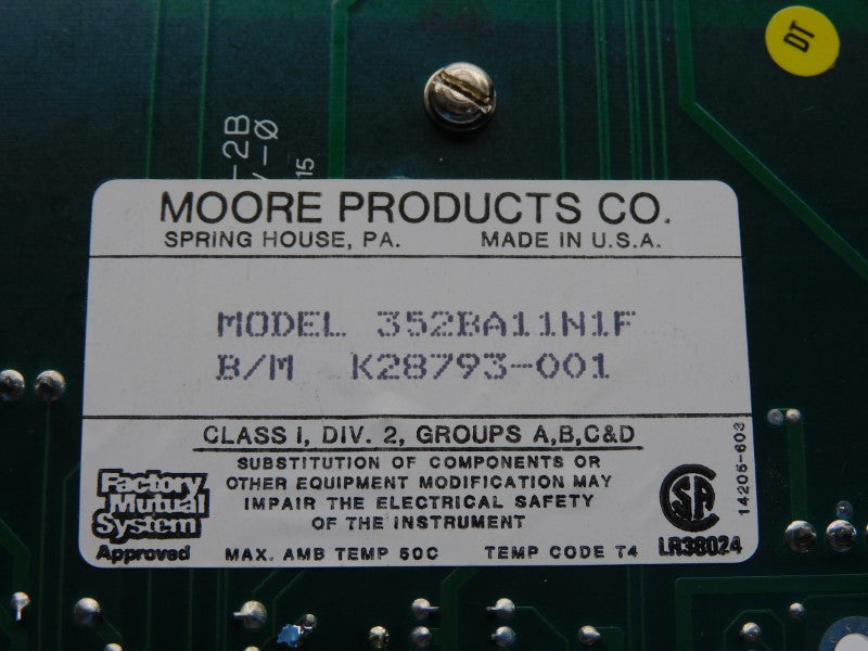 MOORE 352BA11N1F K28793-001 (AS IS) NSNP
