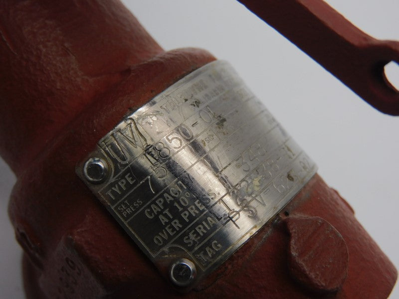 TELEDYNE L850-0L 75PSI 1/2X1" UNMP