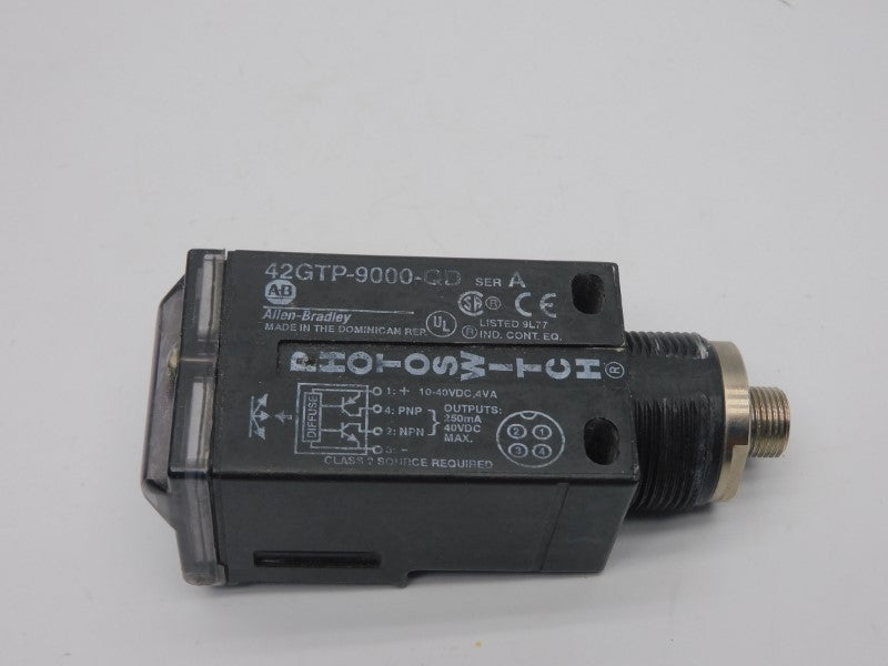ALLEN BRADLEY 42GTP-9000-QD SER. A 10-40VDC UNMP