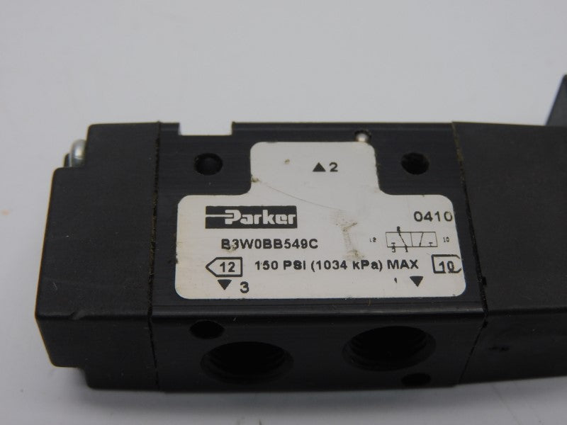 PARKER B3W0BB549C 24VDC 150PSI NSNP