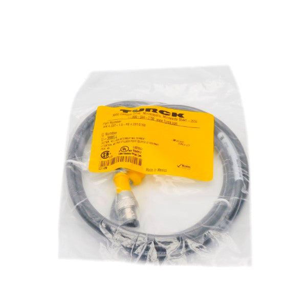 TURCK WK4.23T-1.5-RS4.23T/S760 U-39864 250V 4A NSMP