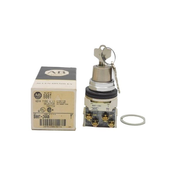 ALLEN BRADLEY 800T-J44A SER. T (BK/YL) NSMP