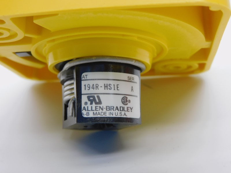 ALLEN BRADLEY 194R-HS1E SER. A (BK/YL )NSMP