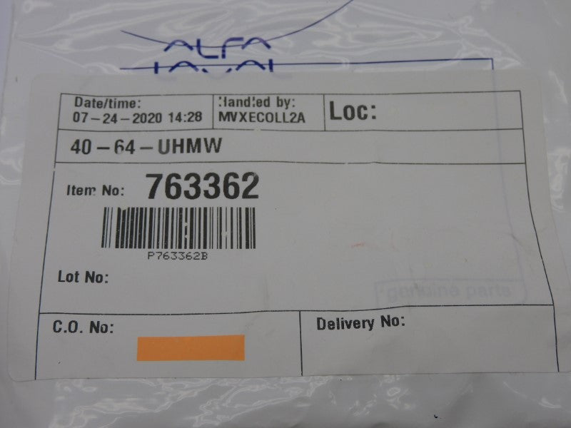 ALFA LAVAL 40-64-UHMW 763362 NSMP