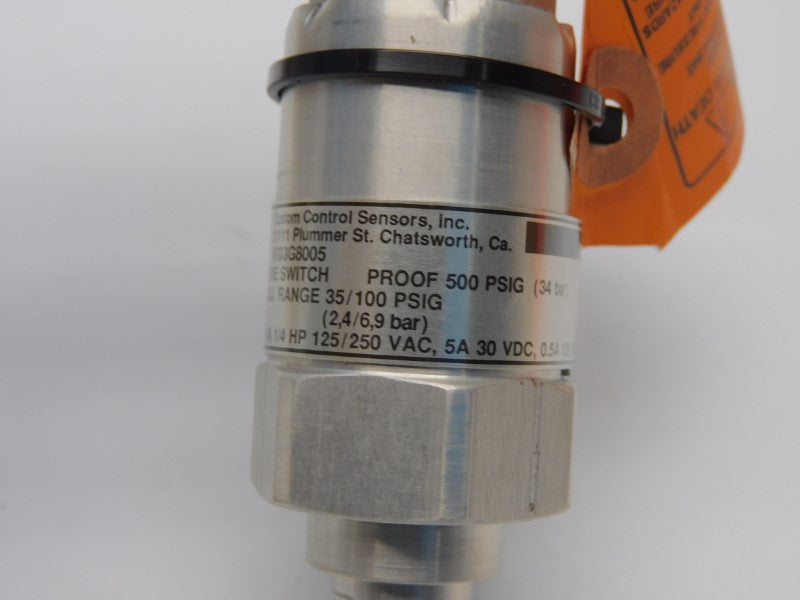 CCS 6703G8005 125/250VAC 11A 35/100PSI NSMP