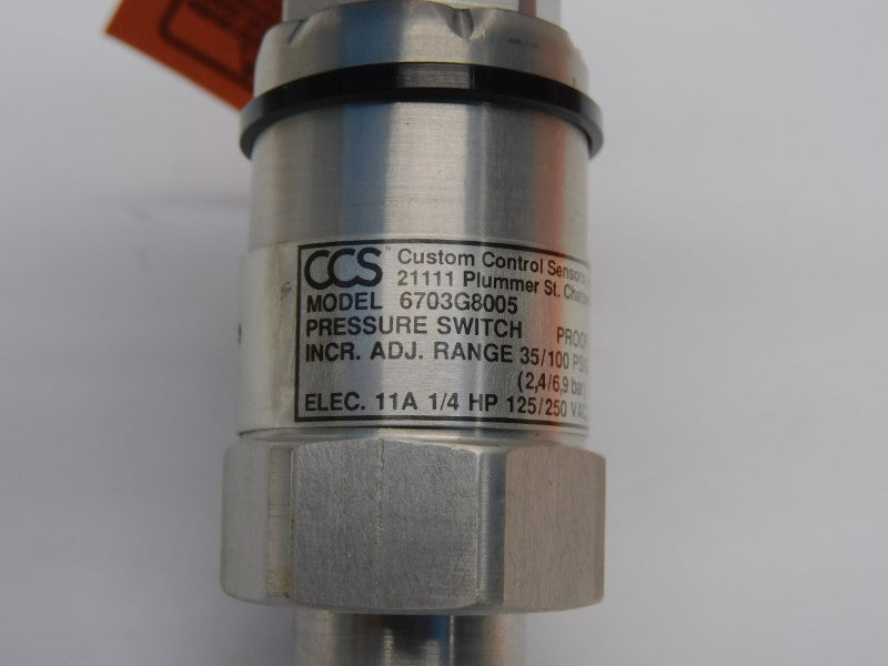CCS 6703G8005 125/250VAC 11A 35/100PSI NSMP