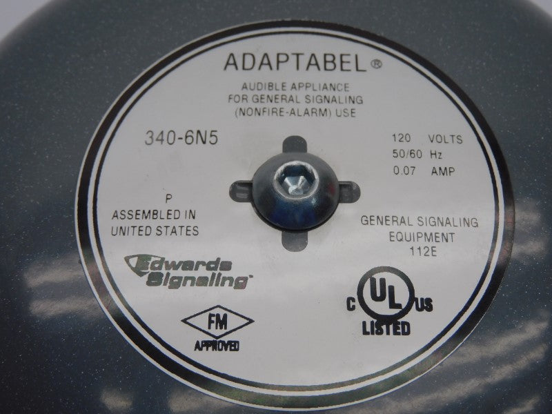 EDWARDS SIGNALINK 340-6N5 120V 0.07A UNMP