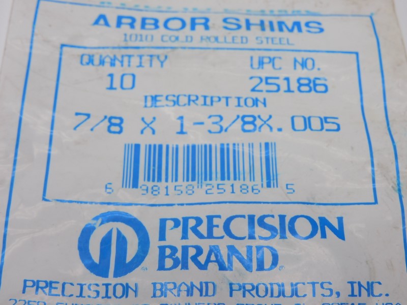 PRECISION BRAND 25186 (PKG OF 10) NSMP