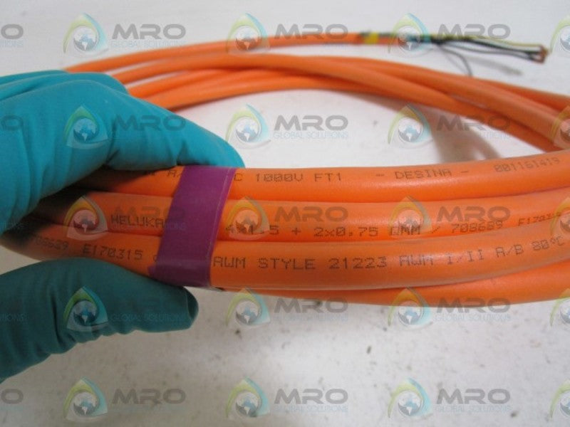 HELUKABEL 4x1,5+2x0,75 QMM CABLE 708689 UNMP