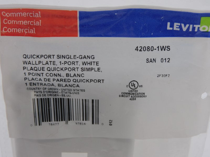 LEVITON 42080-1WS NSMP