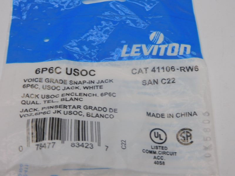 LEVITON 41106-RW6 NSMP