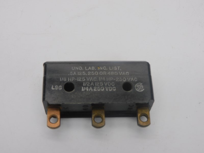 MICRO SWITCH BZ-2R708-P7 480VAC .5A NSNP
