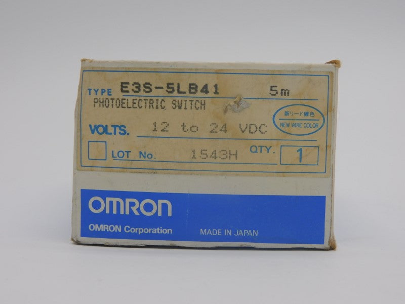 OMRON E3S-5LB41 12-24VDC 5M NSMP