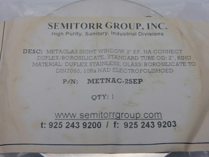 SEMITORR GROUP METNAC-2SEP 2" NSMP