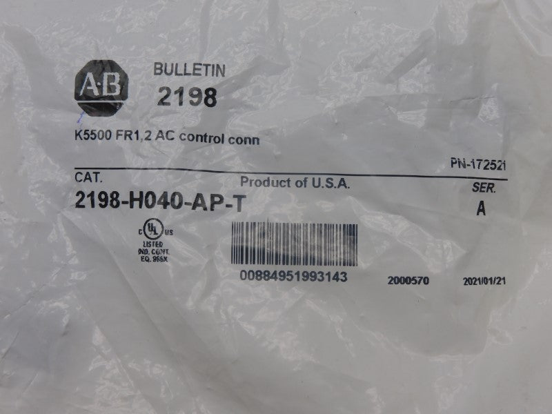 ALLEN BRADLEY 2198-H040-AP-T SER. A NSMP