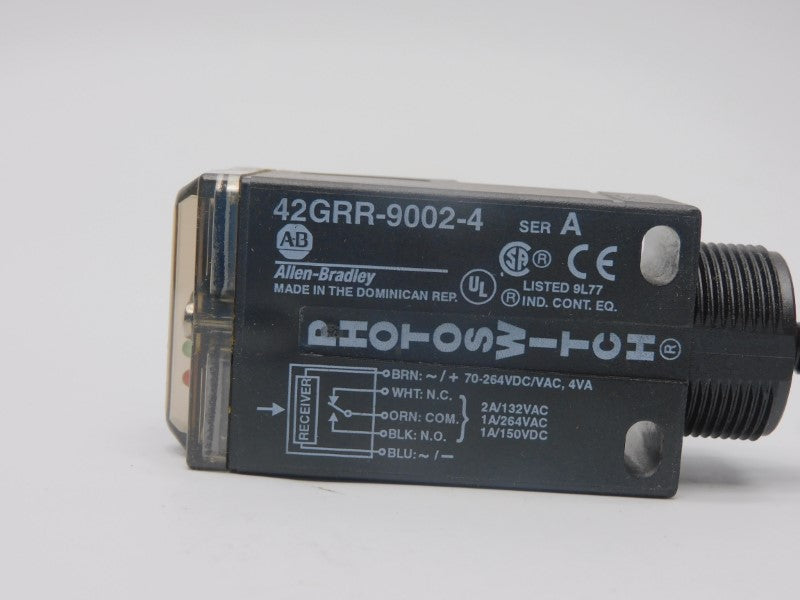 ALLEN BRADLEY 42GRR-9002-4 SER. A 60-264VAC 2A (BR/WH) NSMP