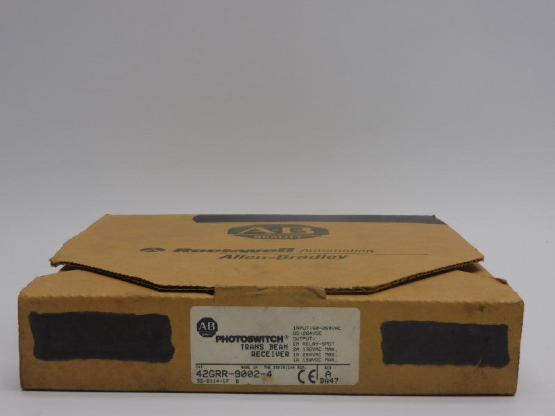 ALLEN BRADLEY 42GRR-9002-4 SER. A 60-264VAC 2A (BR/WH) NSMP
