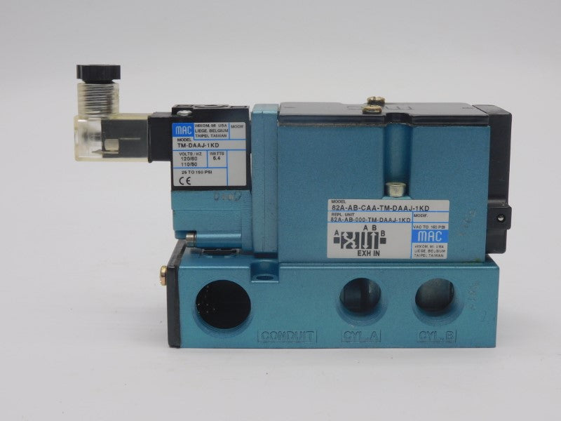 MAC 82A-AB-CAA-TM-DAAJ-1KD 110/120V 160PSI NSNP