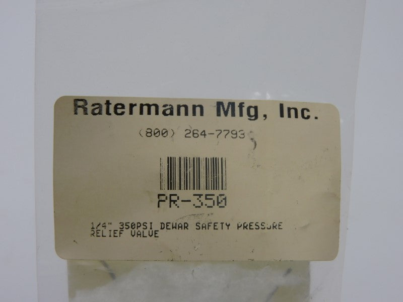RATERMANN PR-350 350PSI 1/4" NSMP