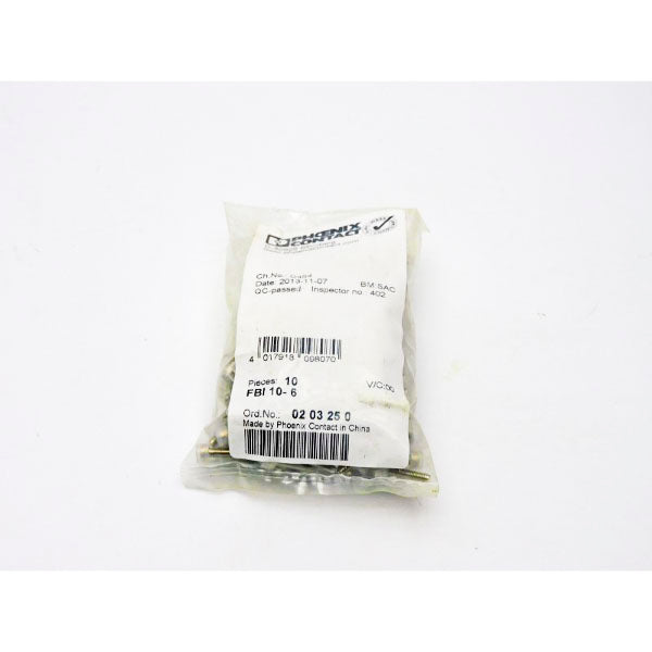 PHOENIX CONTACT FBI10-6 0203250 (PKG OF 10) NSMP