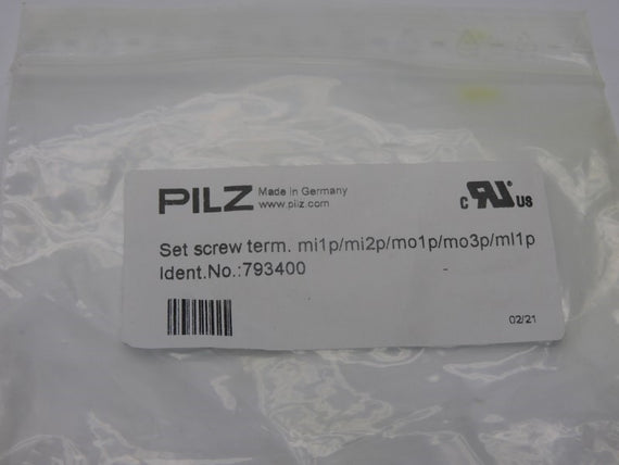 PILZ MI1P/MI2P/MO1P/MO3P/MI1P 793400 (PKG OF 2) NSMP