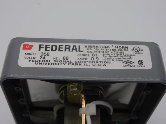 FEDERAL SIGNAL 350 SER. B1 24V 0.9A NSNP