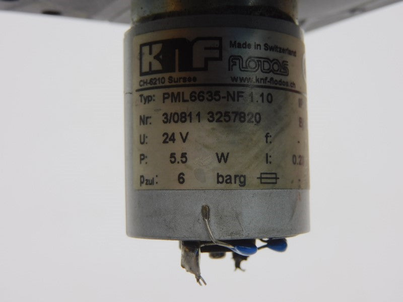 KNF PML6635-NF1.10 3/08113257820 24V 0.23A UNMP