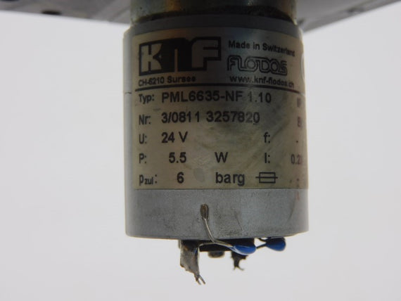 KNF PML6635-NF1.10 3/08113257820 24V 0.23A UNMP