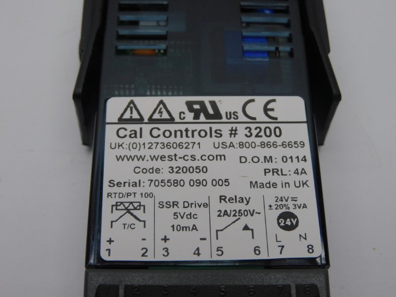 CAL CONTROLS 320050 250V 4A NSMP