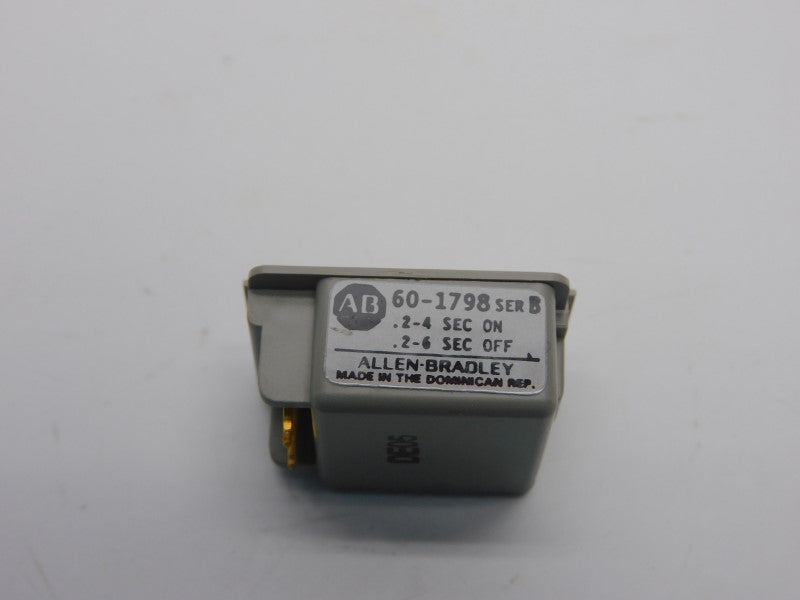 ALLEN BRADLEY 60-1798 SER. B .2-6S (GY/BL) NSMP
