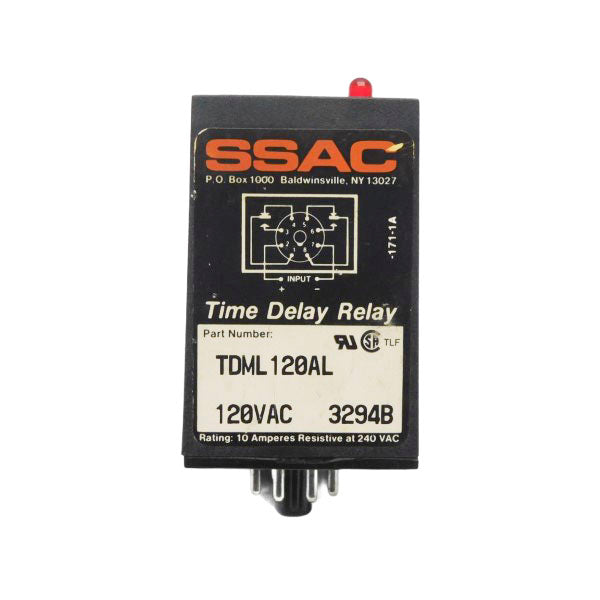SSAC TDML120AL 240VAC 10A UNMP