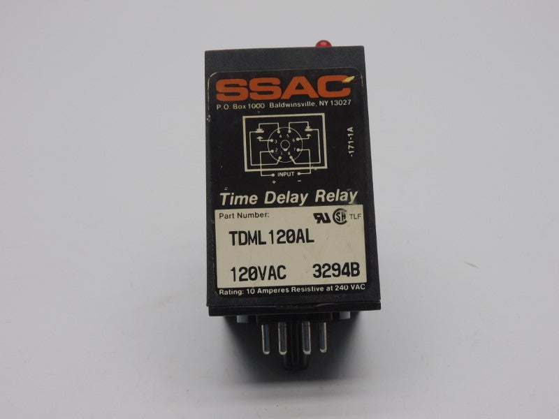 SSAC TDML120AL 240VAC 10A UNMP