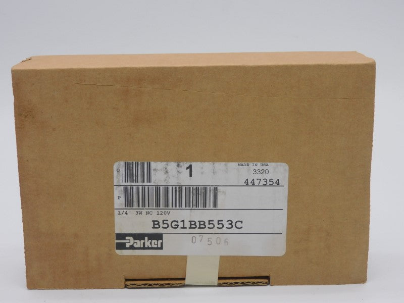 PARKER B5G1BB553C 120V 1/4" NSFS