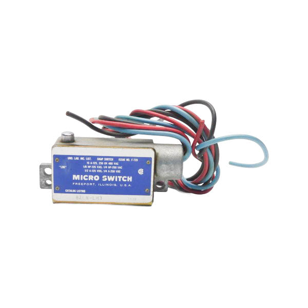 MICRO SWITCH BZLN-LH3 480VAC 15A UNMP