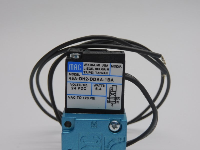 MAC 45A-DH2-DDAA-1BA 24VDC 120PSI NSMP