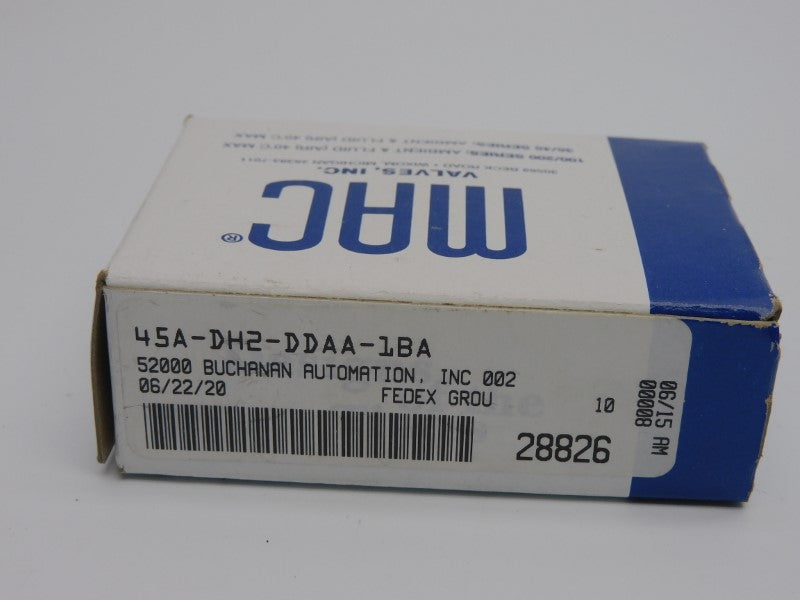 MAC 45A-DH2-DDAA-1BA 24VDC 120PSI NSMP