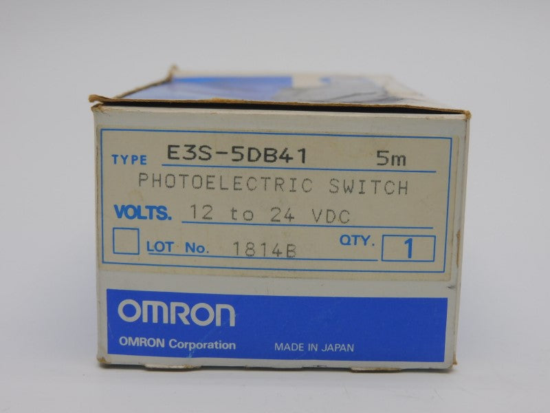 OMRON E3S-5DB41 12-24VDC 5M NSMP