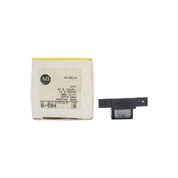 ALLEN BRADLEY 8-594 SER. B 240VAC 2A (BK/YL) NSMP