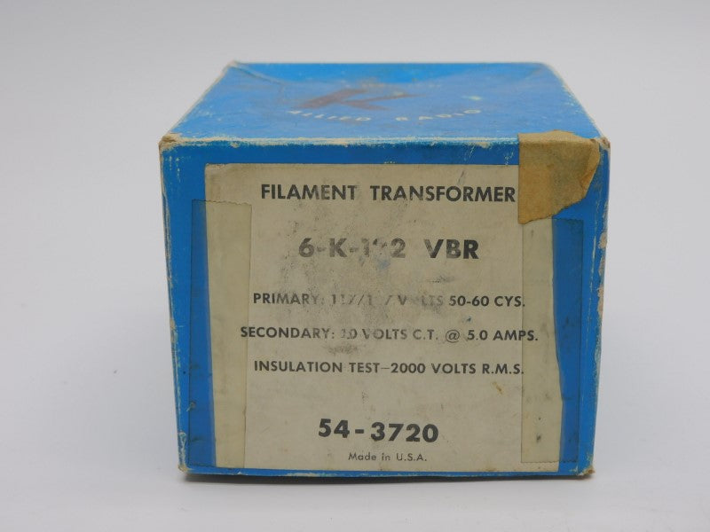 ALLIED RADIO 6-K-122-VBR 1005922 107-117V 5.0A NSMP