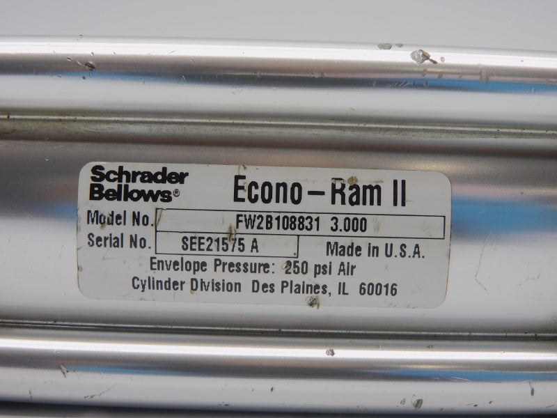 SCHRADER BELLOWS FW2B1088313.000 250PSI NSNP