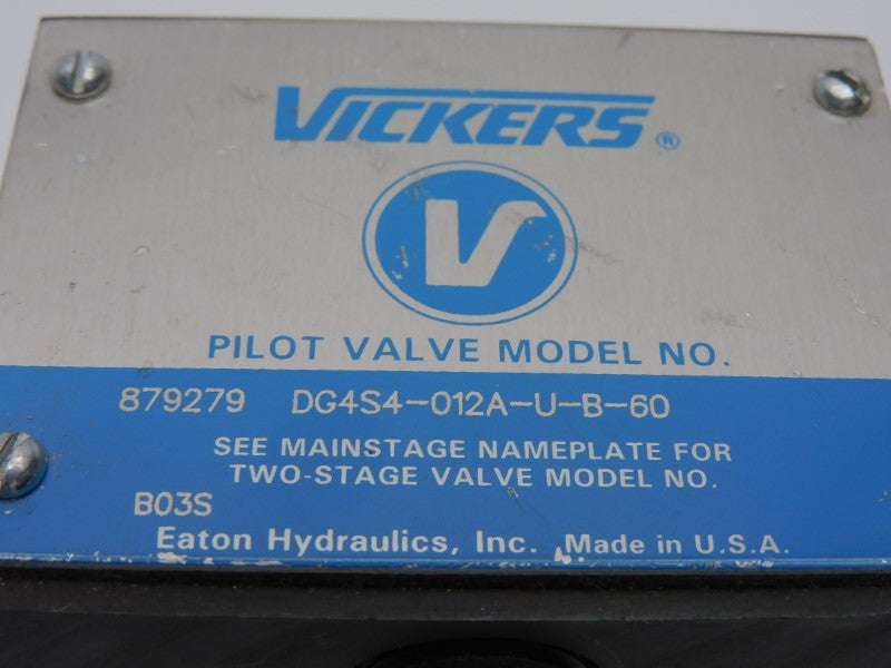 VICKERS DG4S4012AUB60 879279 (NO COIL) NSNP